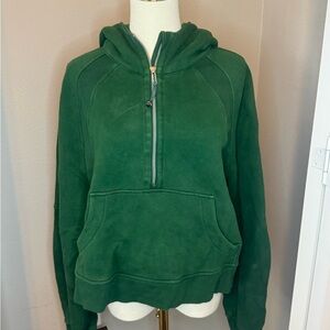 Lululemon Half Zip Scuba Hoodie